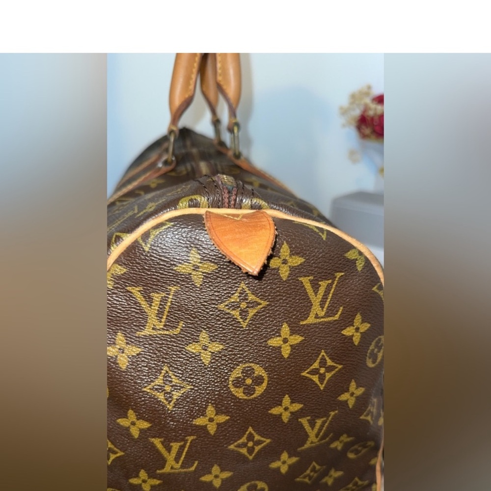 Louis Vuitton Brown Monogram Duffel Bag - Picture 7 of 14